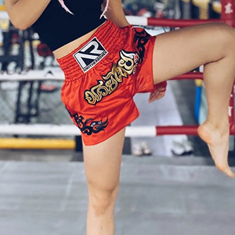 Short Muay Thai respirant pour adultes et enfants - Tresors asiatiques