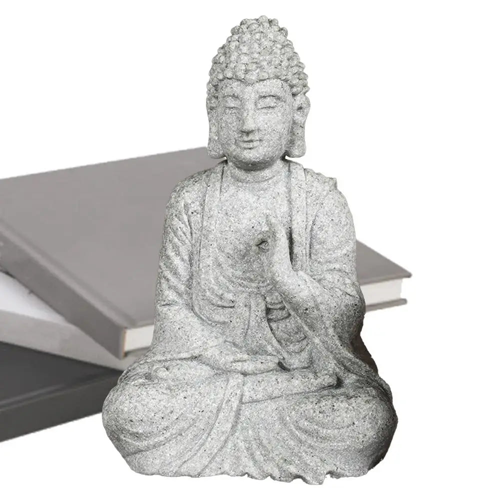 Statue de Bouddha assis pour chambre à coucher - Tresors asiatiques