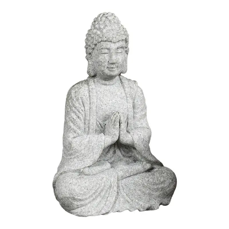Statue de Bouddha assis pour chambre à coucher - Tresors asiatiques