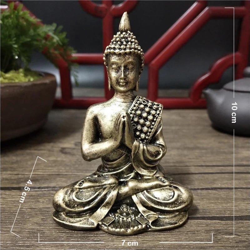 Statue de Bouddha dorée de Thaïlande - Tresors asiatiques