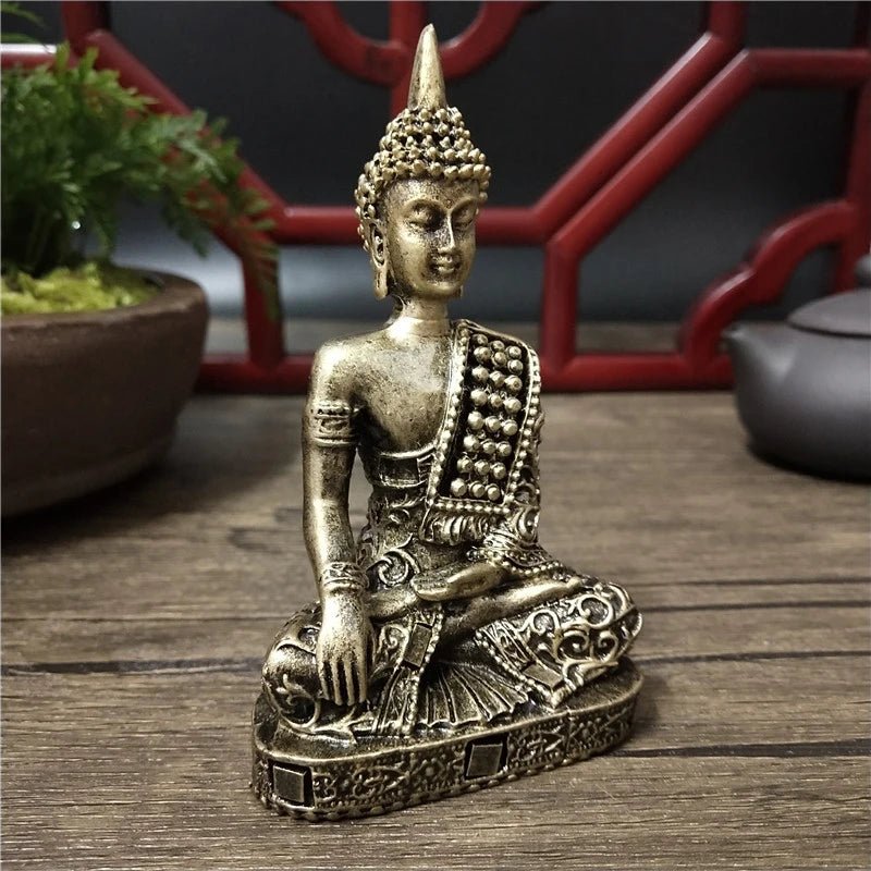 Statue de Bouddha en bronze pour votre intérieur - Tresors asiatiques