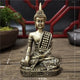Statue de Bouddha en bronze pour votre intérieur - Tresors asiatiques