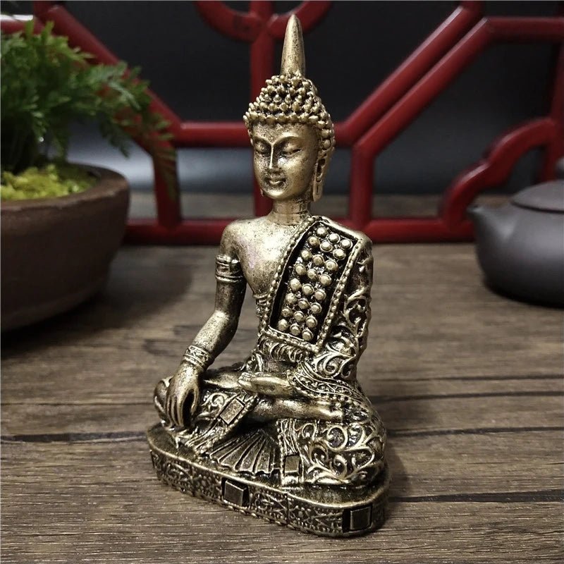 Statue de Bouddha en bronze pour votre intérieur - Tresors asiatiques