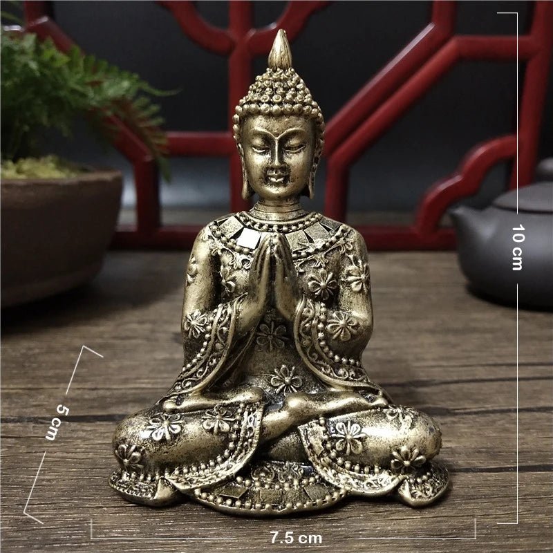 Statue de Bouddha en bronze pour votre intérieur - Tresors asiatiques