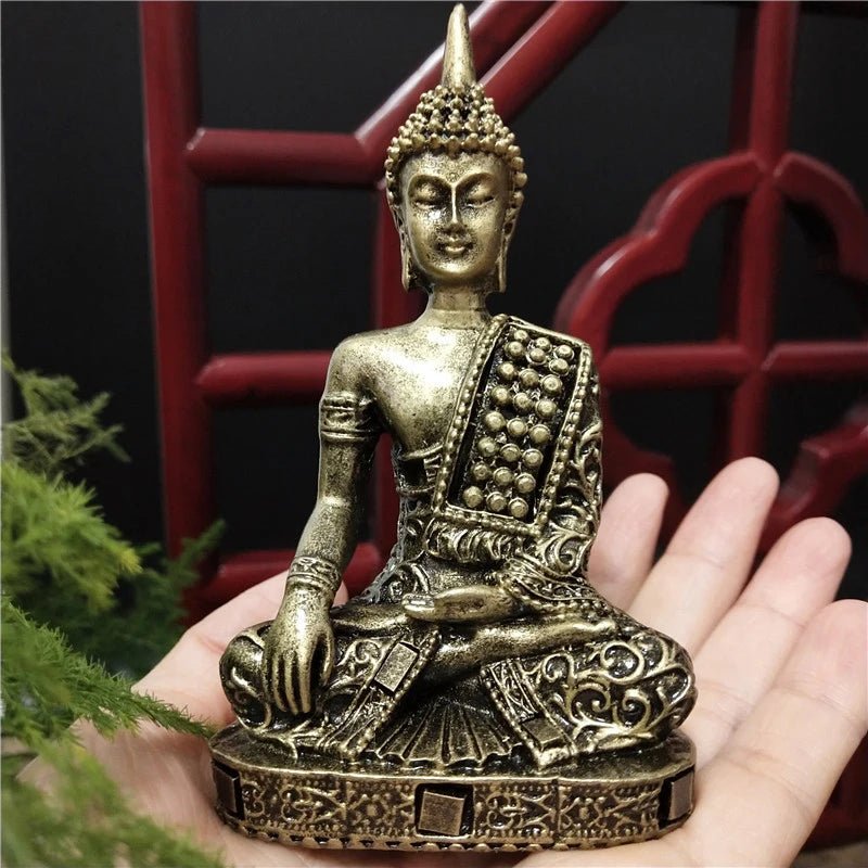 Statue de Bouddha en bronze pour votre intérieur - Tresors asiatiques