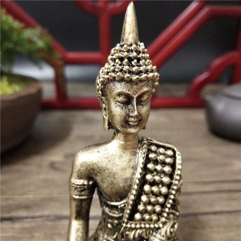 Statue de Bouddha en bronze pour votre intérieur - Tresors asiatiques