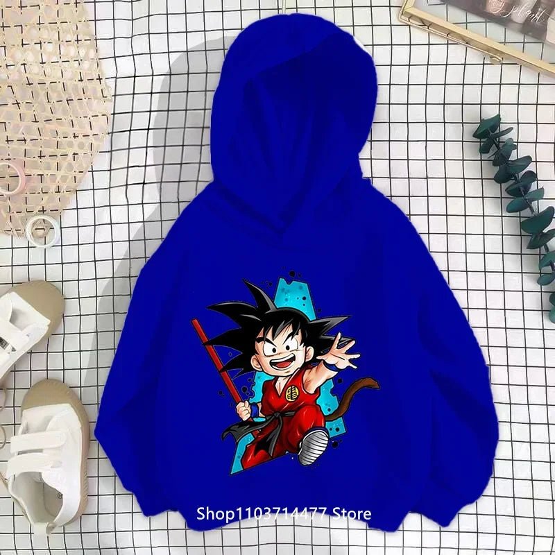 Sweat à capuche et pantalon (Ensemble) Dragon Ball pour garçons et filles - Tresors asiatiques