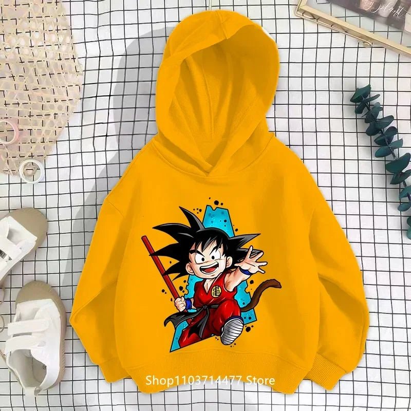 Sweat à capuche et pantalon (Ensemble) Dragon Ball pour garçons et filles - Tresors asiatiques