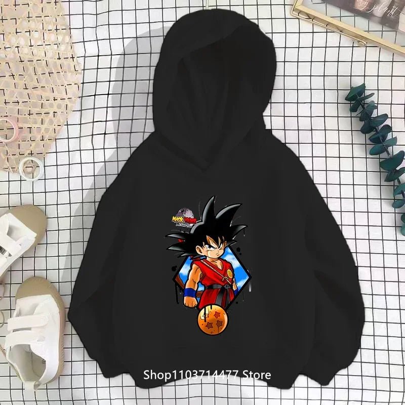 Sweat à capuche et pantalon (Ensemble) Dragon Ball pour garçons et filles - Tresors asiatiques