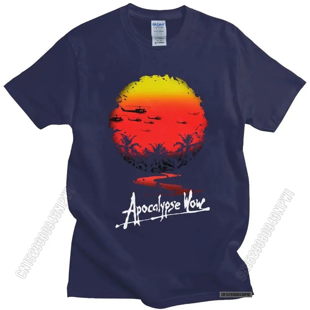 T-shirt à col rond 100% coton pour hommes - Tresors asiatiques