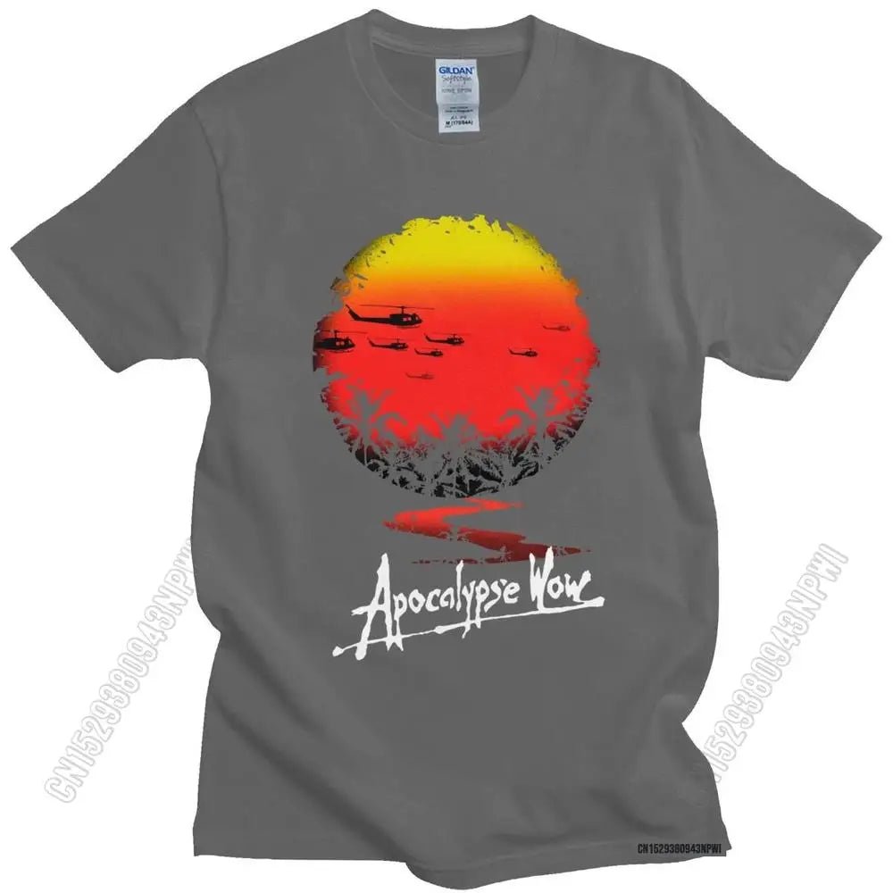T-shirt à col rond 100% coton pour hommes - Tresors asiatiques