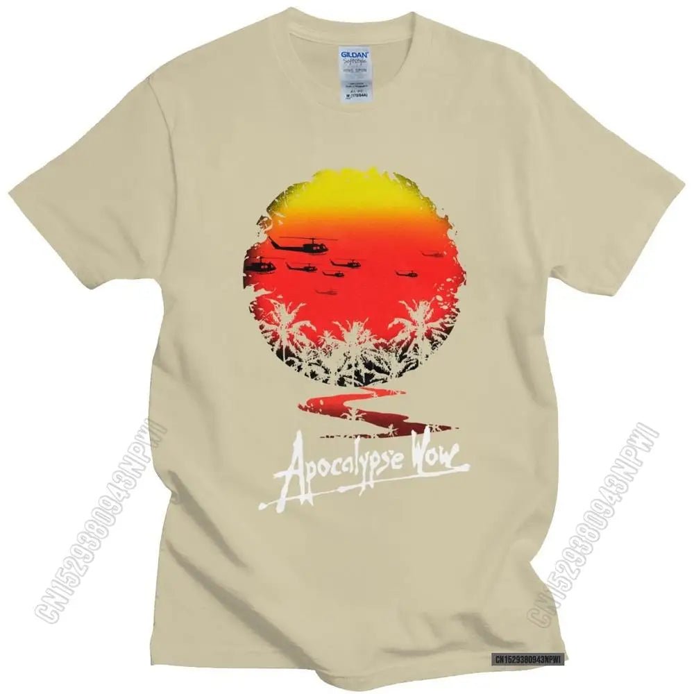T-shirt à col rond 100% coton pour hommes - Tresors asiatiques