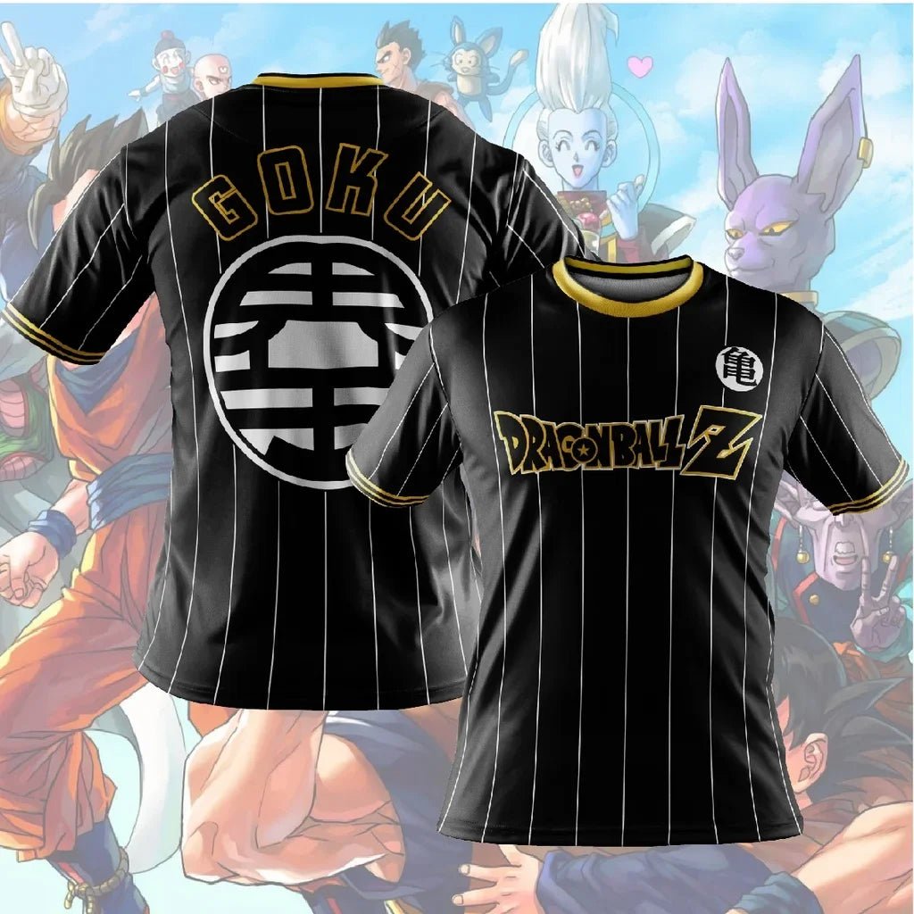 T-shirt à imprimé 3D Dragon Ball Z Goku - Tresors asiatiques