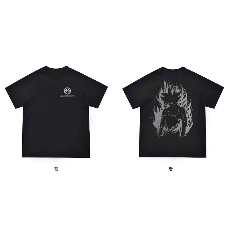 T-shirt à manches courtes en coton - Tresors asiatiques