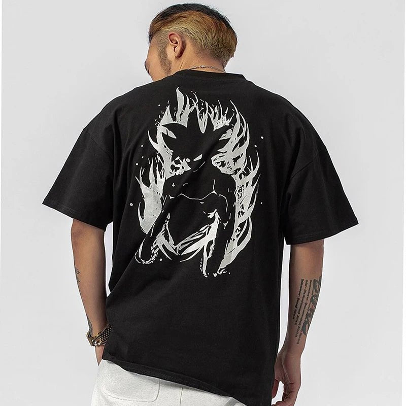 T-shirt à manches courtes en coton - Tresors asiatiques