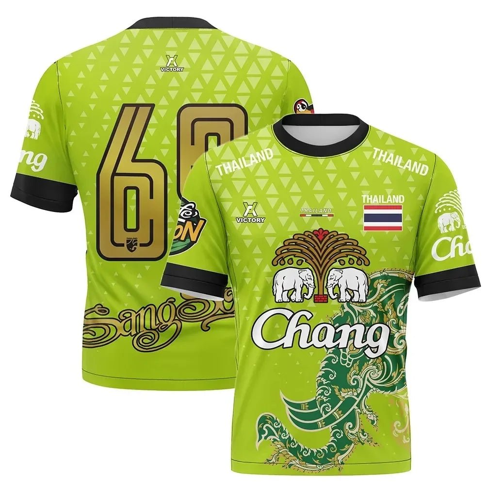 T-shirt à manches courtes imprimé en 3D - Tresors asiatiques