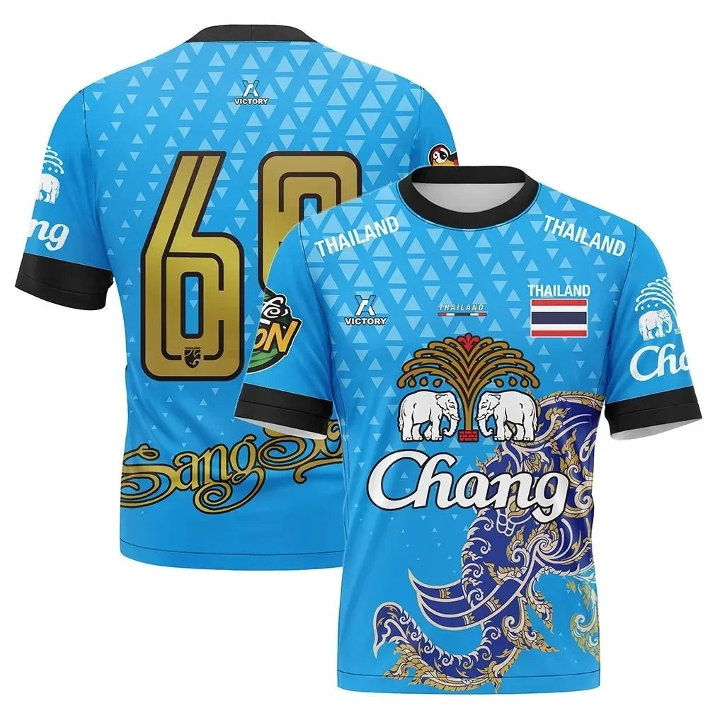 T-shirt à manches courtes imprimé en 3D - Tresors asiatiques