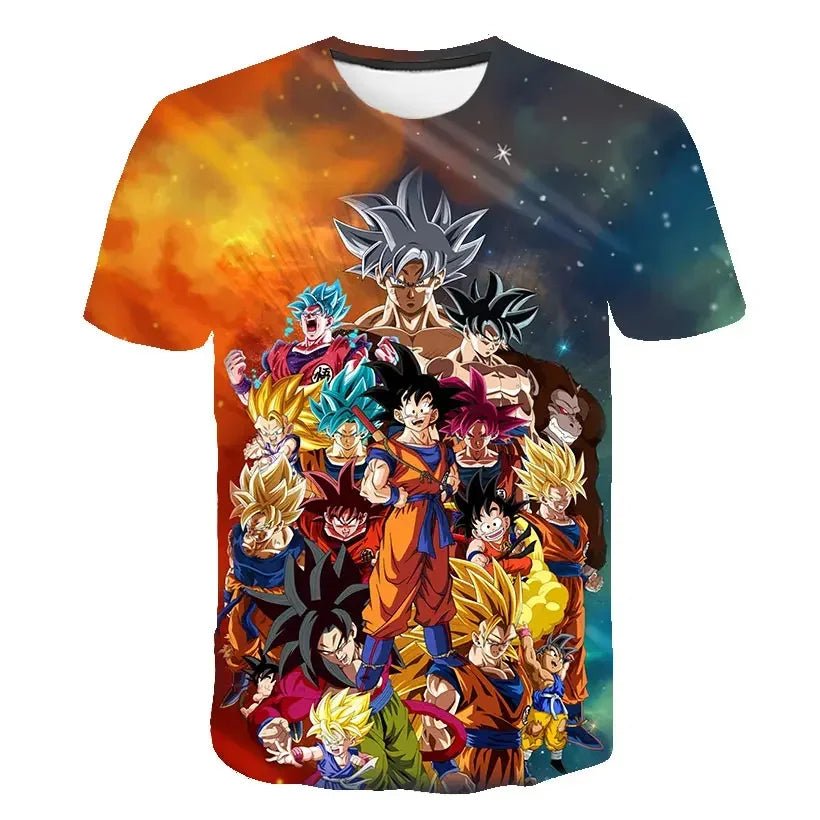 T-shirt Dragon Ball pour l’été - Tresors asiatiques