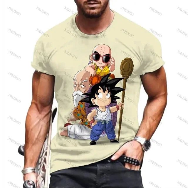 T-shirt Dragon Ball pour l’été - Tresors asiatiques