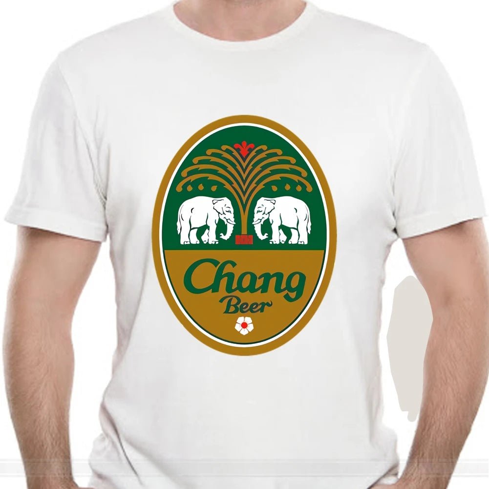 T-shirt en coton rétro thaïlandais pour hommes - Tresors asiatiques