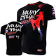 T-shirt Muay Thai à manches courtes pour hommes - Tresors asiatiques