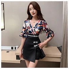 Uniforme à manches mi - longues pour salon de soin esthétique - Tresors asiatiques