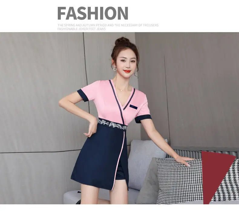 Uniforme de salon de beauté et de spa pour femmes - Tresors asiatiques