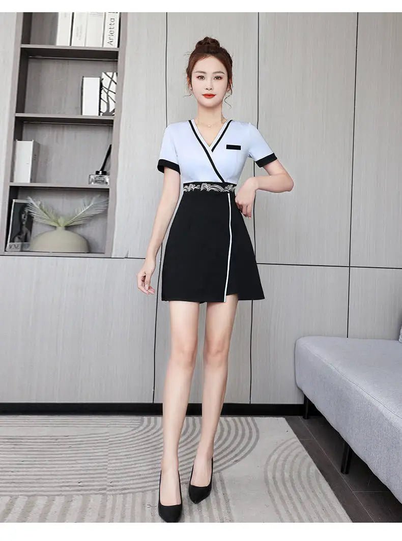 Uniforme de salon de beauté et de spa pour femmes - Tresors asiatiques