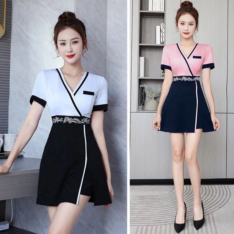 Uniforme de salon de beauté et de spa pour femmes - Tresors asiatiques