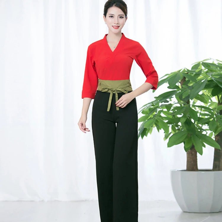 Uniforme de salon de spa thaïlandais - Tresors asiatiques