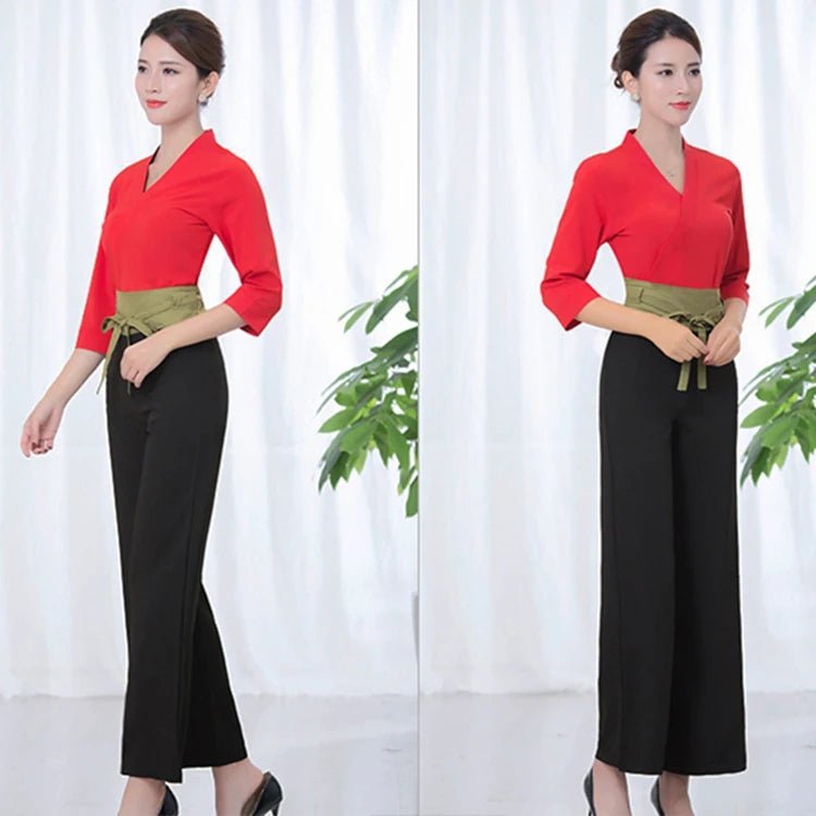 Uniforme de salon de spa thaïlandais - Tresors asiatiques
