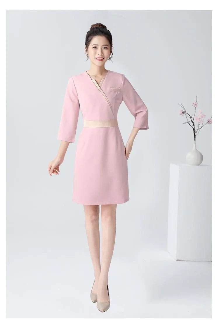 Uniforme de spa thaïlandais pour salons de beauté - Tresors asiatiques