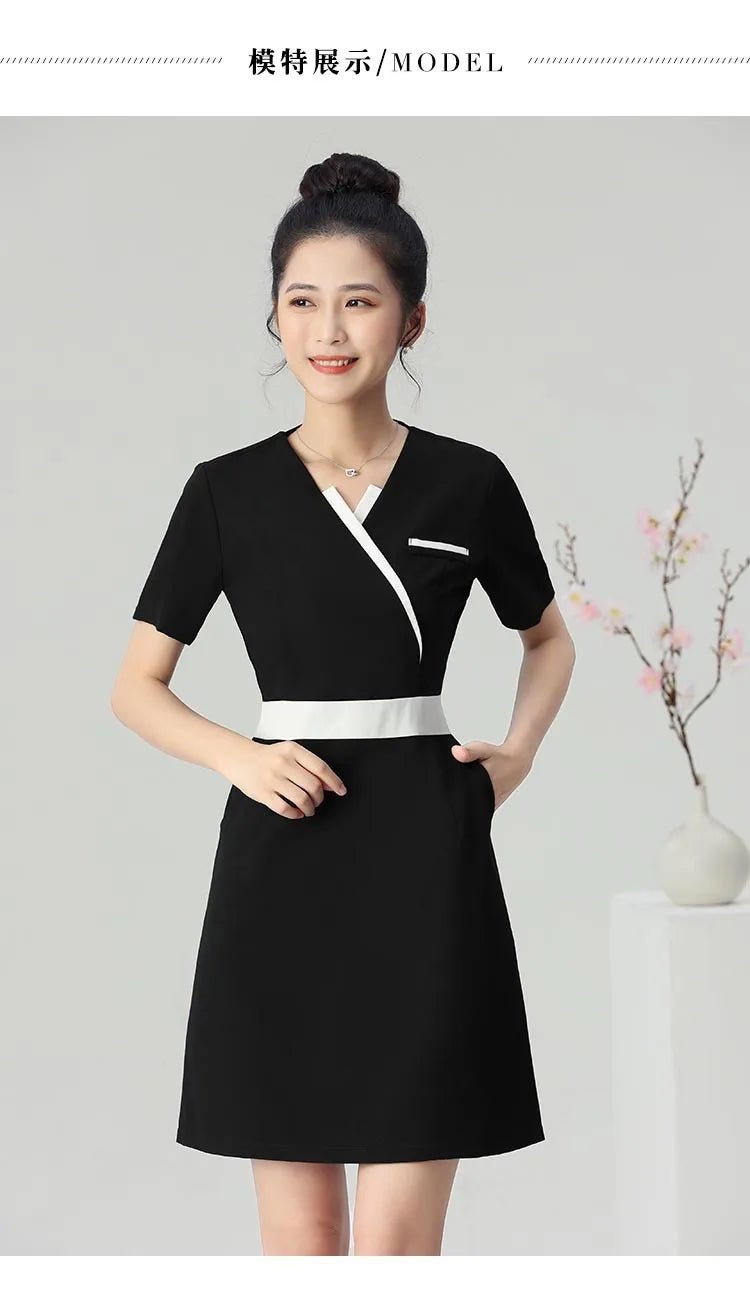 Uniforme de spa thaïlandais pour salons de beauté - Tresors asiatiques