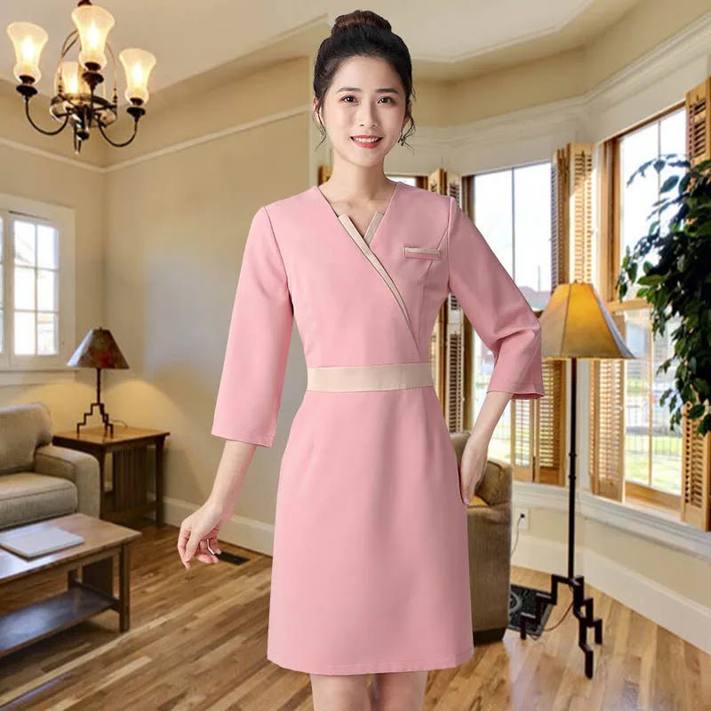 Uniforme de spa thaïlandais pour salons de beauté - Tresors asiatiques