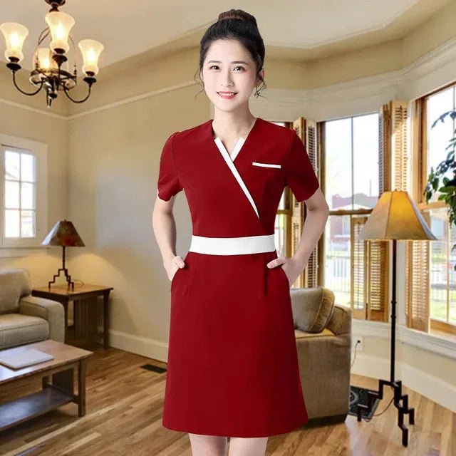 Uniforme de spa thaïlandais pour salons de beauté - Tresors asiatiques