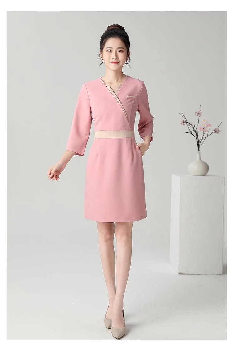 Uniforme de spa thaïlandais pour salons de beauté - Tresors asiatiques