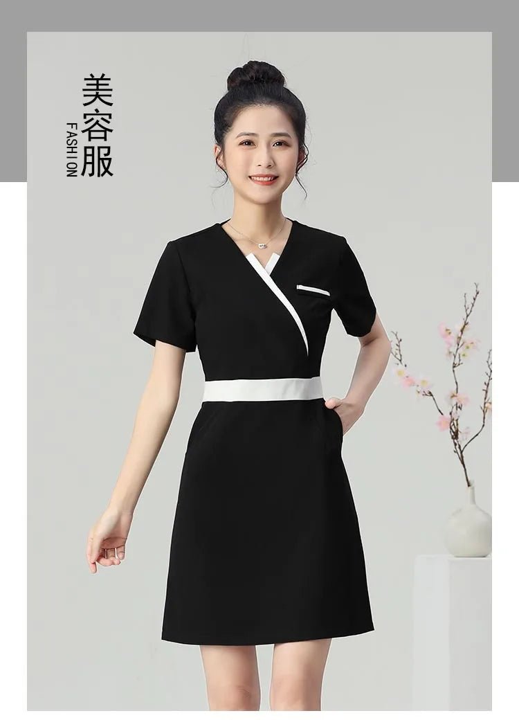 Uniforme de spa thaïlandais pour salons de beauté - Tresors asiatiques