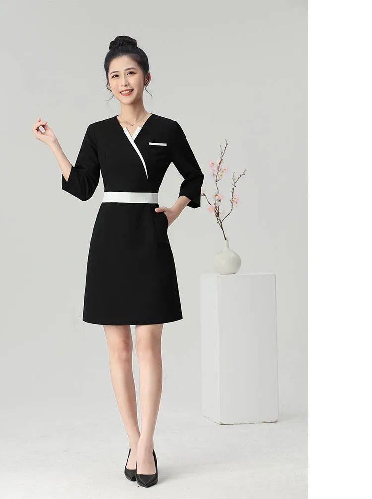 Uniforme de spa thaïlandais pour salons de beauté - Tresors asiatiques
