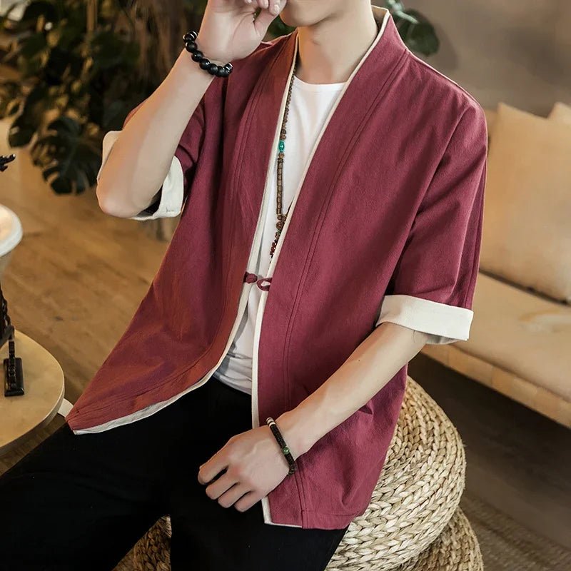 Veste kimono d'été - Tresors asiatiques