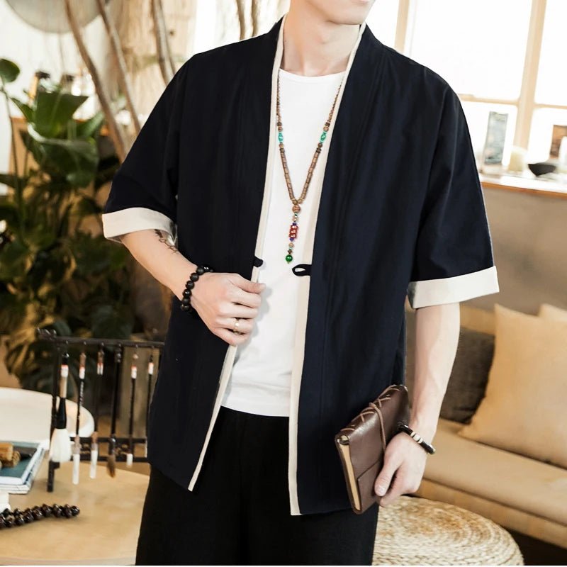 Veste kimono d'été - Tresors asiatiques