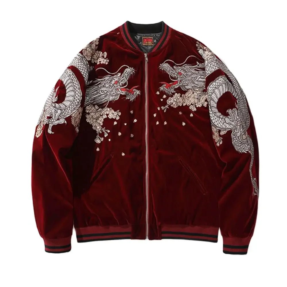 Veste souvenir Sukajan High Street pour hommes et garçons - Tresors asiatiques