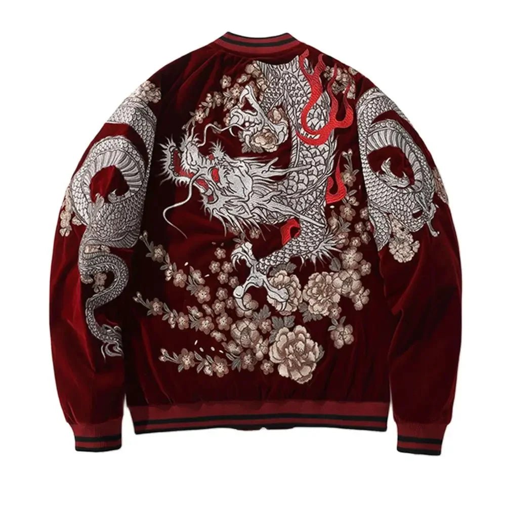 Veste souvenir Sukajan High Street pour hommes et garçons - Tresors asiatiques