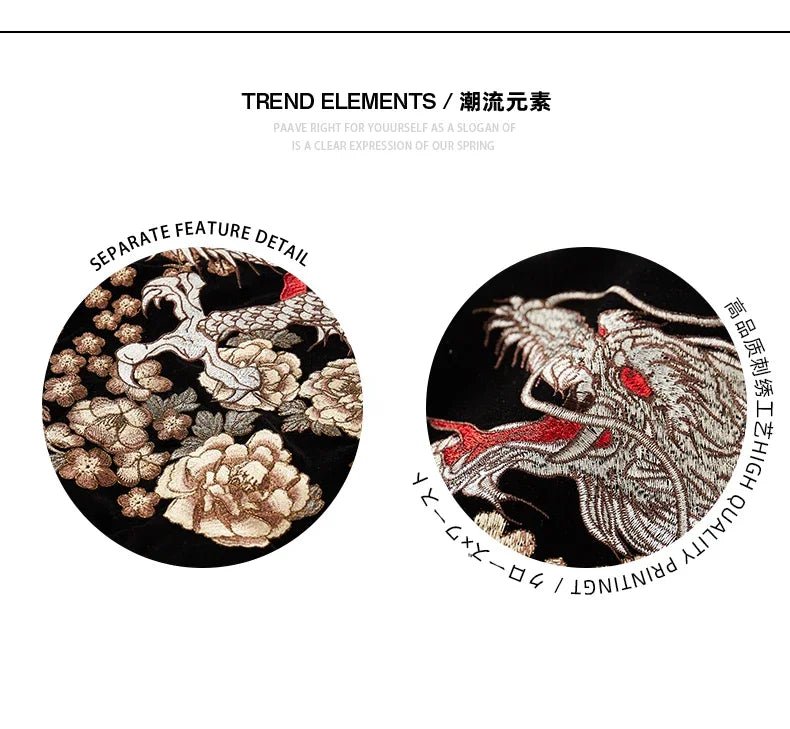 Veste souvenir Sukajan High Street pour hommes et garçons - Tresors asiatiques