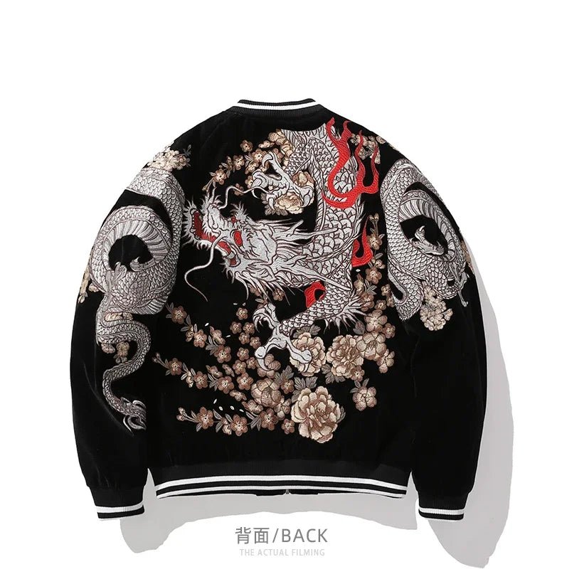 Veste souvenir Sukajan High Street pour hommes et garçons - Tresors asiatiques