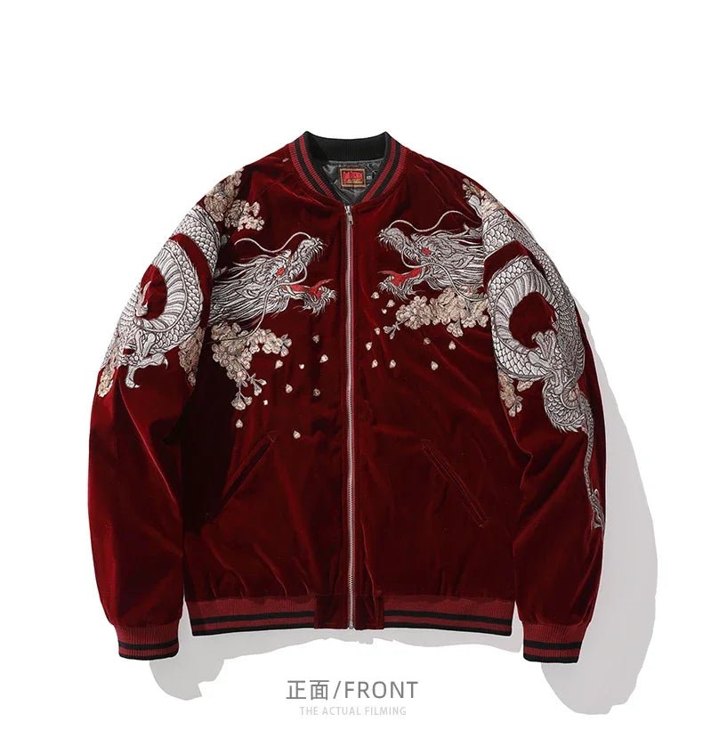 Veste souvenir Sukajan High Street pour hommes et garçons - Tresors asiatiques