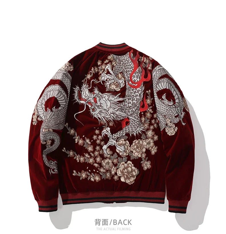 Veste souvenir Sukajan High Street pour hommes et garçons - Tresors asiatiques