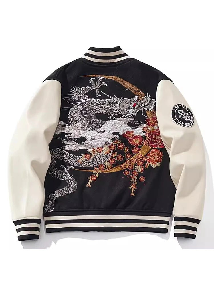 Veste Sukajan brodée pour hommes et garçons - Tresors asiatiques