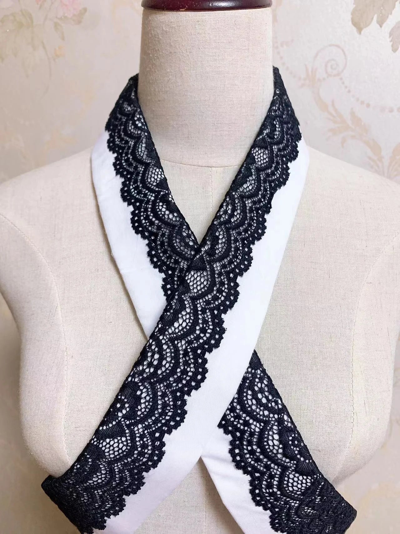 Vêtements - Accessoires - kimono japonais - Ceinture en dentelle de coton - Tresors asiatiques
