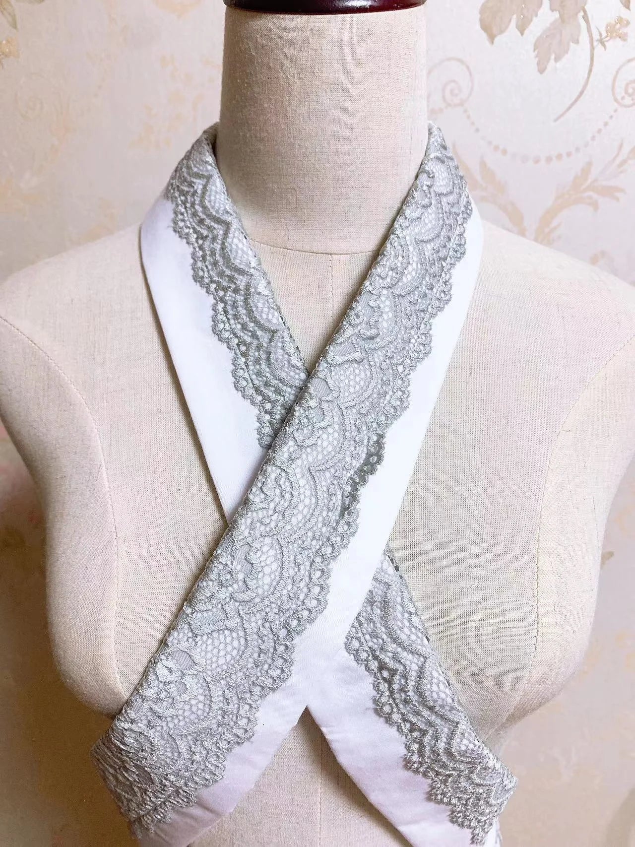 Vêtements - Accessoires - kimono japonais - Ceinture en dentelle de coton - Tresors asiatiques