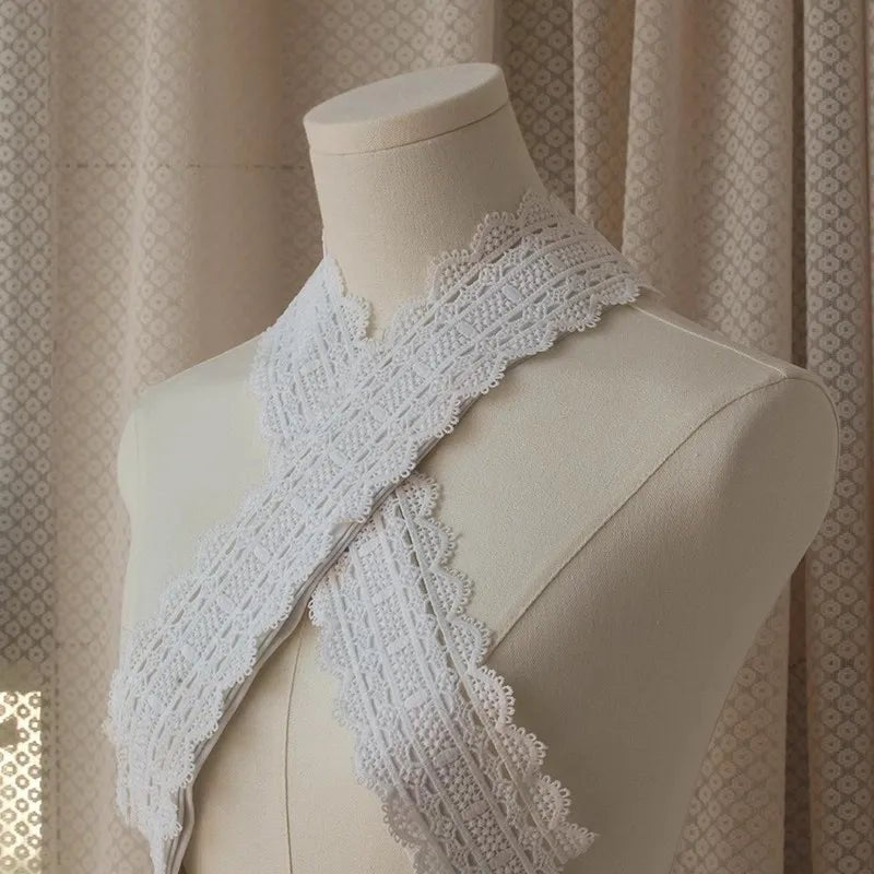 Vêtements - Accessoires - kimono japonais - Ceinture en dentelle de coton - Tresors asiatiques
